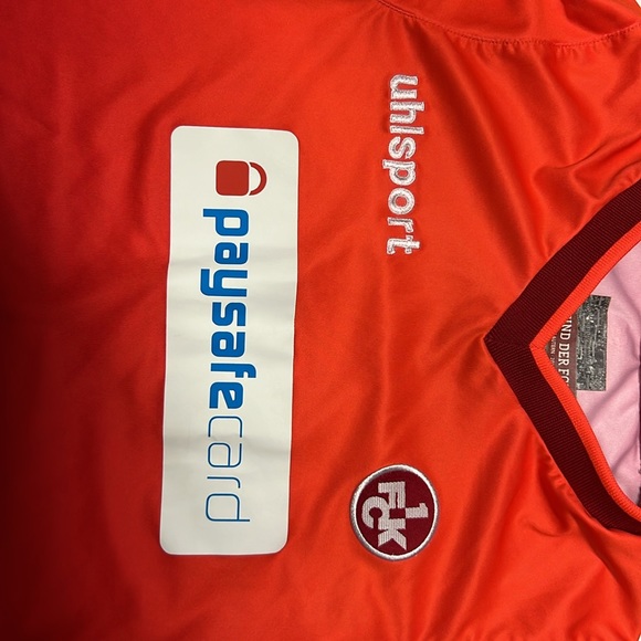 FCK1 Futball Club, Kaiserslautern Bundesliga 2 youth sm. soccer jersey-like new! - Picture 3 of 8